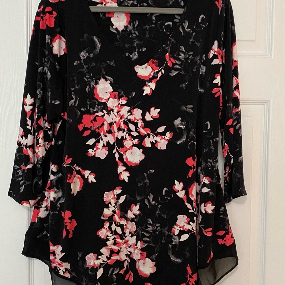 ALFANI Floral Tunic 2X